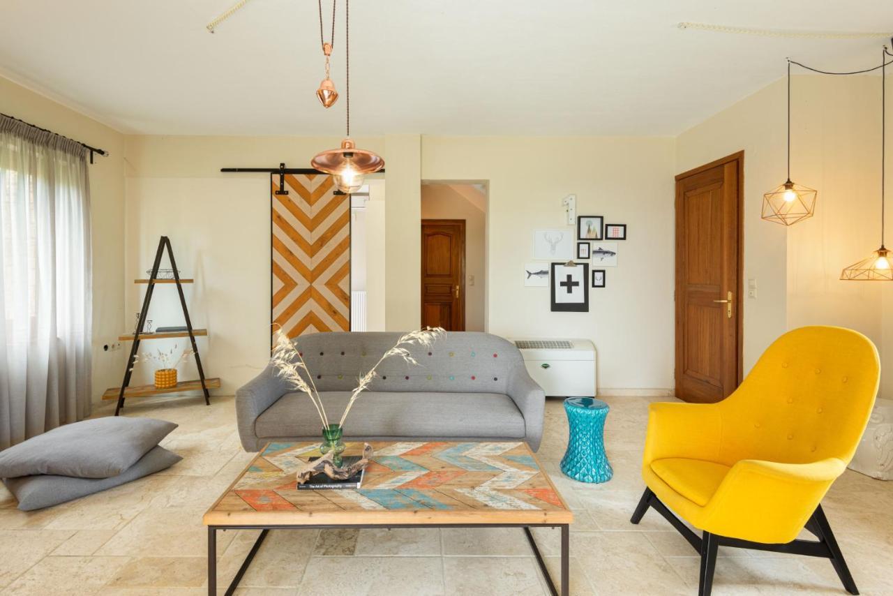 Villa Louise, Trani Ammouda #Feelslikehome Ormos Panagias Zewnętrze zdjęcie